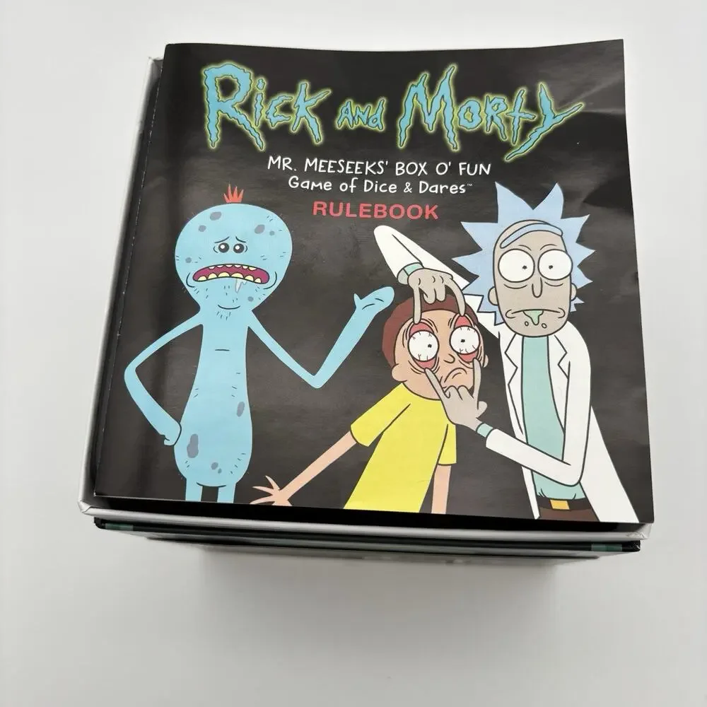 Mr. Meekseeks' Box O' Fun, Dice Table Top Game Complete. Very Good Condition.